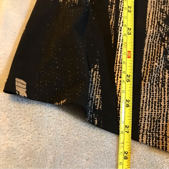 Clara Sunwoo asymmetric hem tunic top M bold modern graphic print - Picture 5 of 7